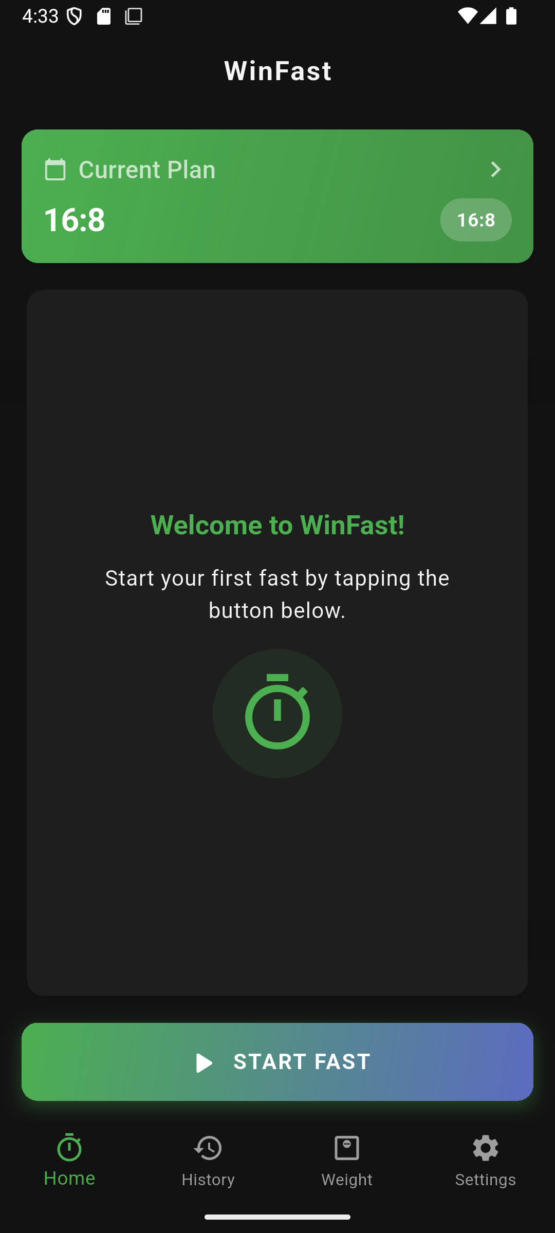 WinFast App Screenshot