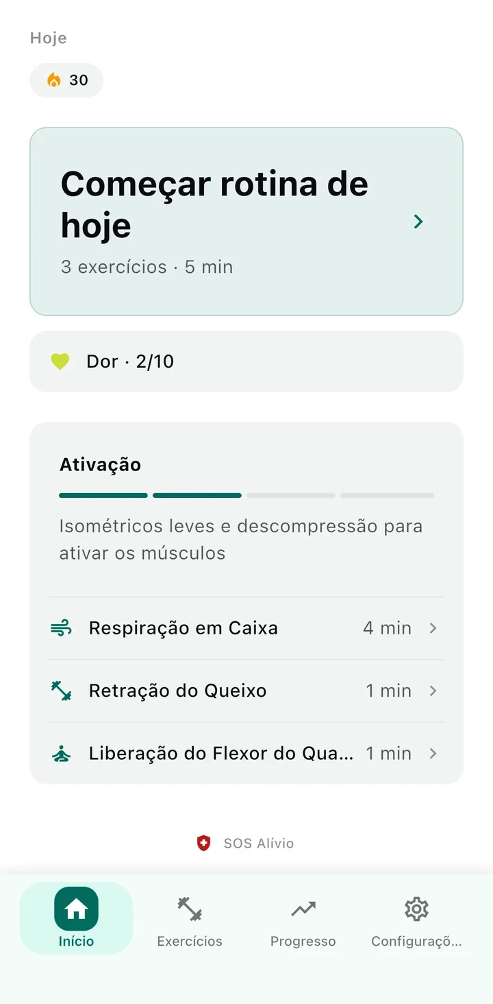 Ctrl+Neck App Screenshot