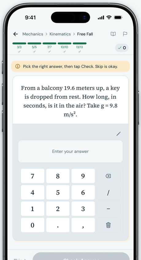 Physics Zen App Screenshot