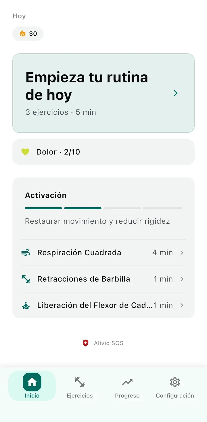 Ctrl+Neck App Screenshot