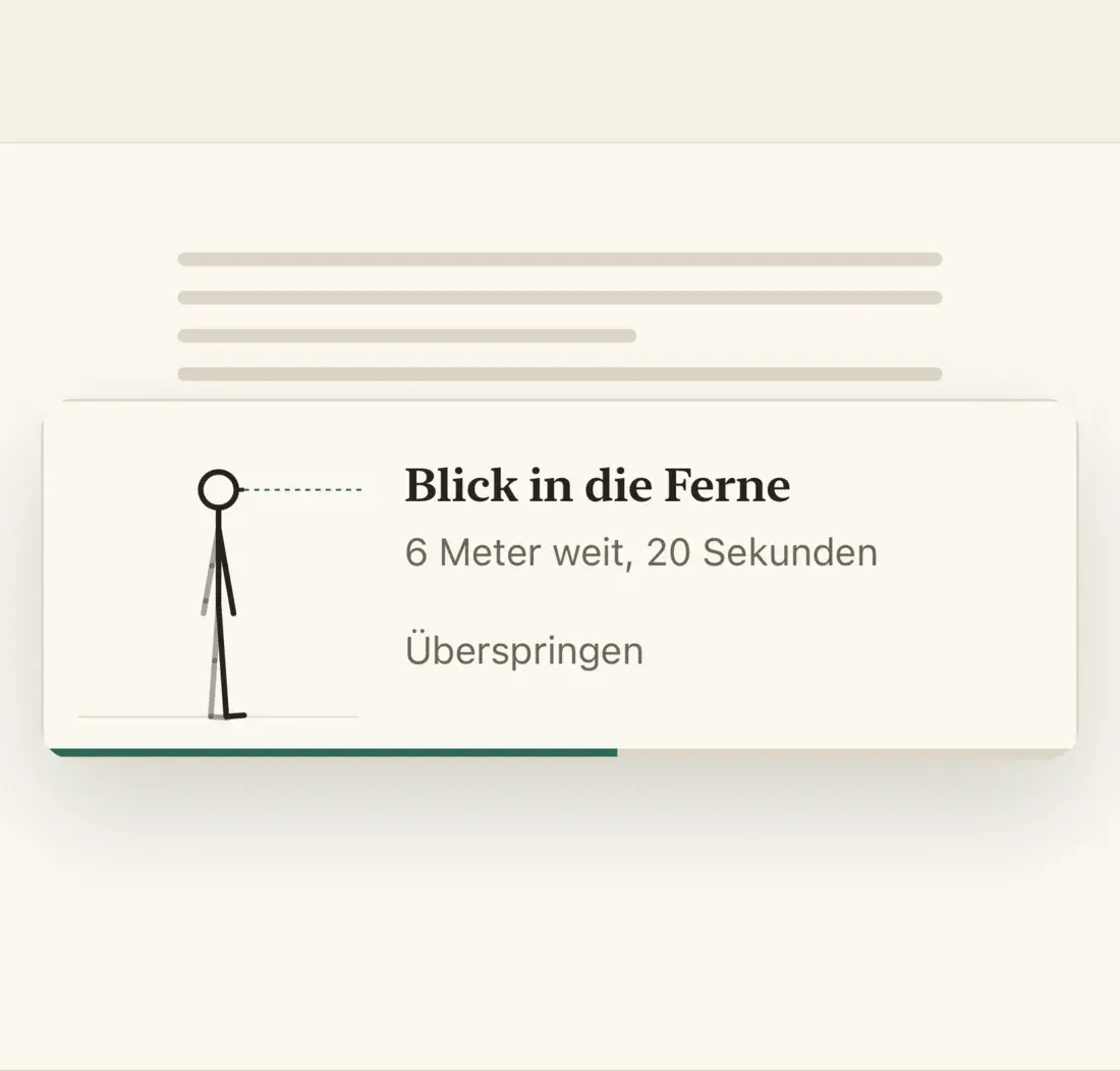 Augenpausen